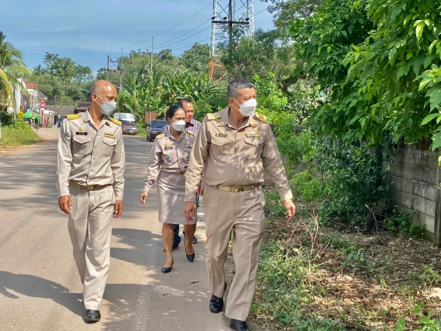 ลงพื้นที่สำรวจเพื่อเตรียมความพร้อม ณ สุสานทวดมรโหม