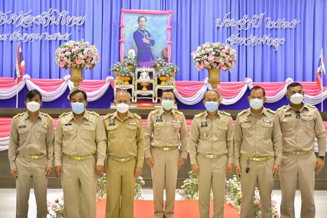 พิธีถวายราชสักการะ พระบาทสมเด็จพระจุลจอมเกล้าเจ้าอยู่หัว เนื่องในวันท้องถิ่นไทย ประจำปี 2565