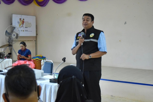 ต้อนรับคณะศึกษาดูงานโรงเรียนขยะจากเทศบาลเมืองปาดังเบซาร์