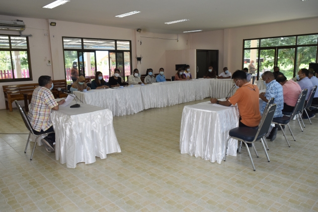 ประชุมหารือแนวทางป้องกันการแพร่ระบาดของโรคโควิค 19