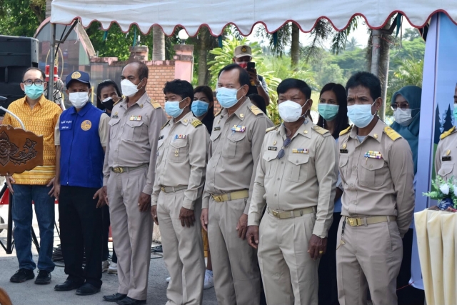โครงการรณรงค์ป้องกันและลดอุบัติเหตุช่วงเทศกาลสงกรานต์ ปี 2565 ชีวิตวิถีใหม่ ขับขี่อย่างปลอดภัย ไร้อ